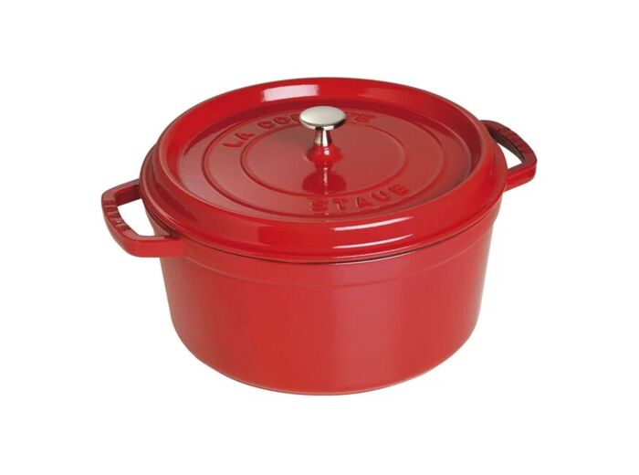 Cocotte ronde 28 cm Cerise