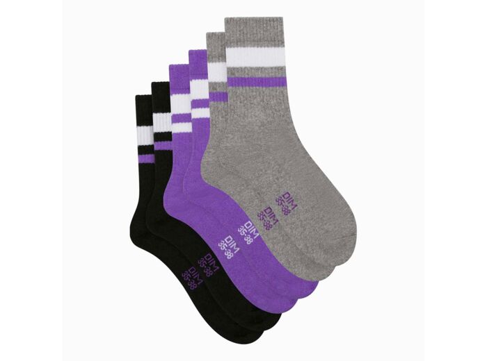 Lot de 3 chaussettes