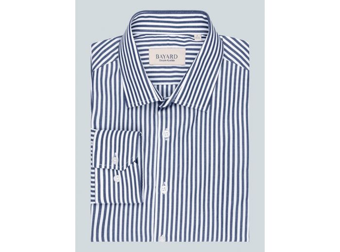 Chemise À Rayures Marine