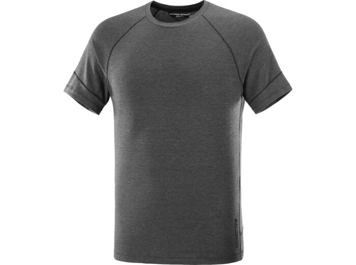 Runlife Ss Tee Deep Black Heather