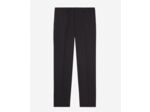 Pantalon De Costume Noir En Laine