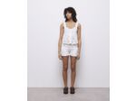 Short Denim Broderie Anglaise