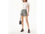 Short marguerite denim