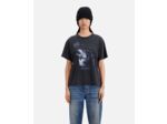 T-Shirt Manches Courtes Wash Avec Print Loup