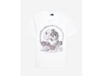 T-Shirt Manches Courtes Avec Print Skull And Roses