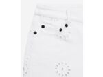 Short Denim Broderie Anglaise