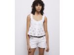 Short Denim Broderie Anglaise