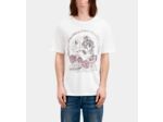 T-Shirt Manches Courtes Avec Print Skull And Roses