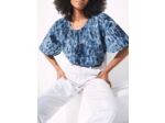 Blouse bleu de prusse