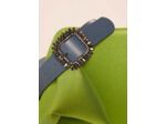 Ceinture Gigi-bleue en cuir