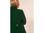 Manteau Marc-vert en velours de laine