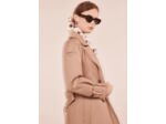 Trench Ivan-beige en gabardine de coton