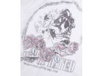 T-Shirt Manches Courtes Avec Print Skull And Roses