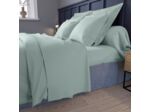 Housse de couette Partition Satin de coton Coloris Menthe