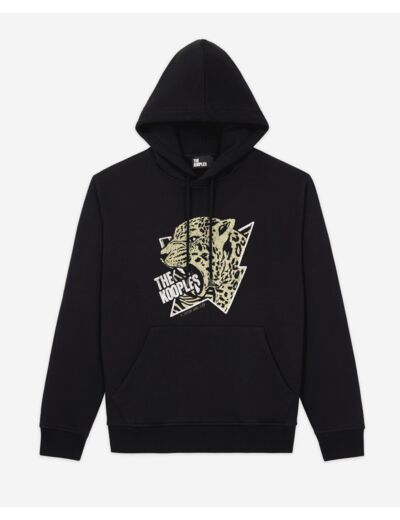 Sweat Capuche Tiger Broderie