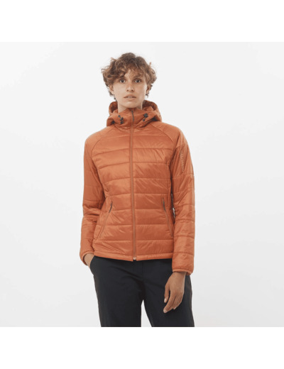 Veste Isolante Outline Hooded Baked Clay