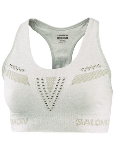 Elevate Move'On Bra Wrought Iron Heather Reflective Sil