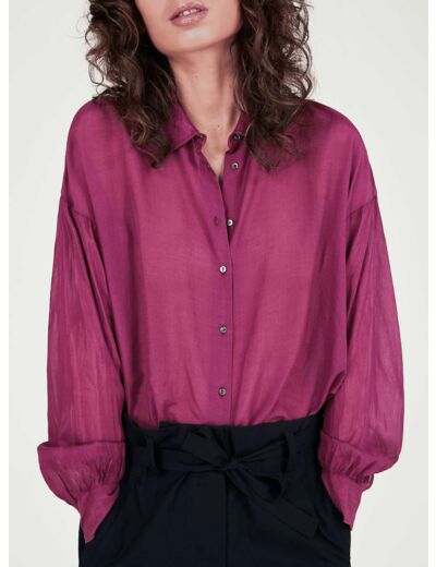 Chemise prune