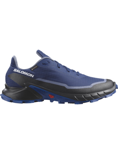 Alphacross 5 Gtx - Chaussure De Running Polyvalente Blue Print Lapis Blue White