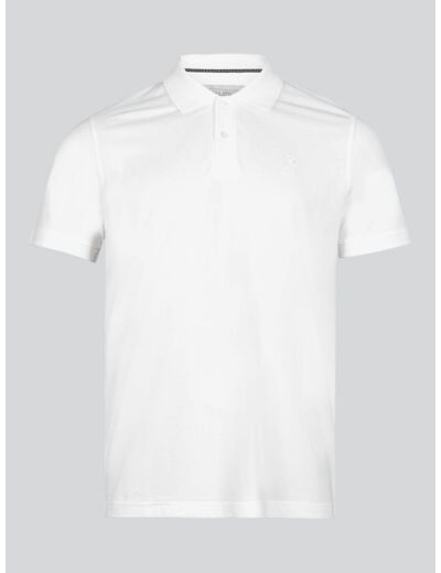 Polo Blanc En Coton