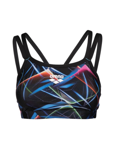 Haut brassière de sport arena Sports Bra Top Allover Soft Support pour femmes