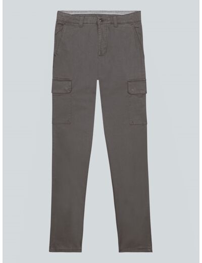 Pantalon Cargo Gris