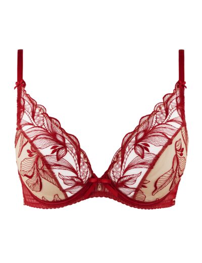 Soutien-gorge Triangle avec armatures Fleur de Tattoo