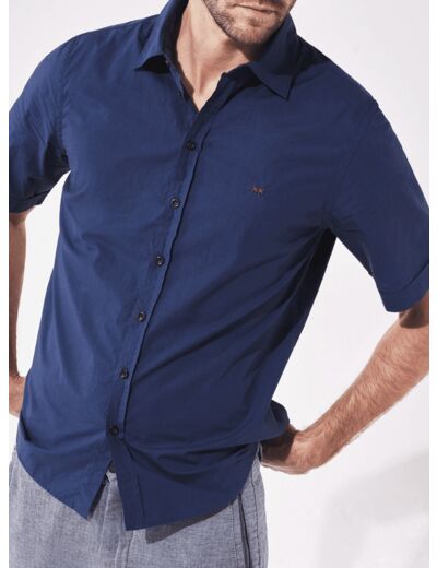 Chemise À manches courtes dark blue