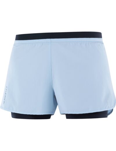 Cross 2In1 Shorts Chambray Blue