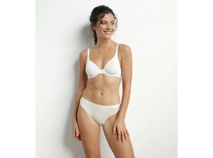 Soutien-gorge corbeille nacre InvisiFree de Dim