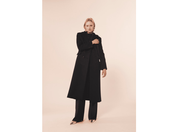 Manteau Marzia Nocturne en Laine