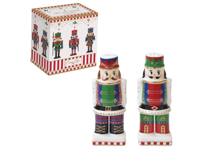 NUTCRACKER Salière et poivrière