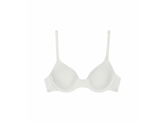 Soutien-gorge à coques blanc pour fille Dim Invisible