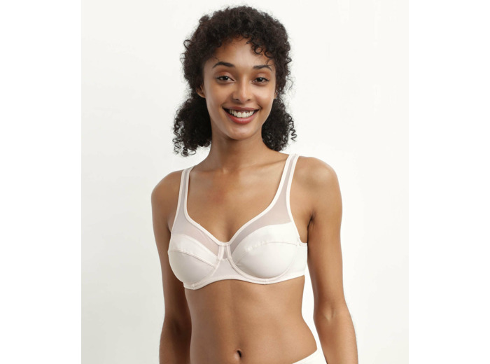 Soutien-gorge corbeille ampliforme nacre InvisiFree de Dim