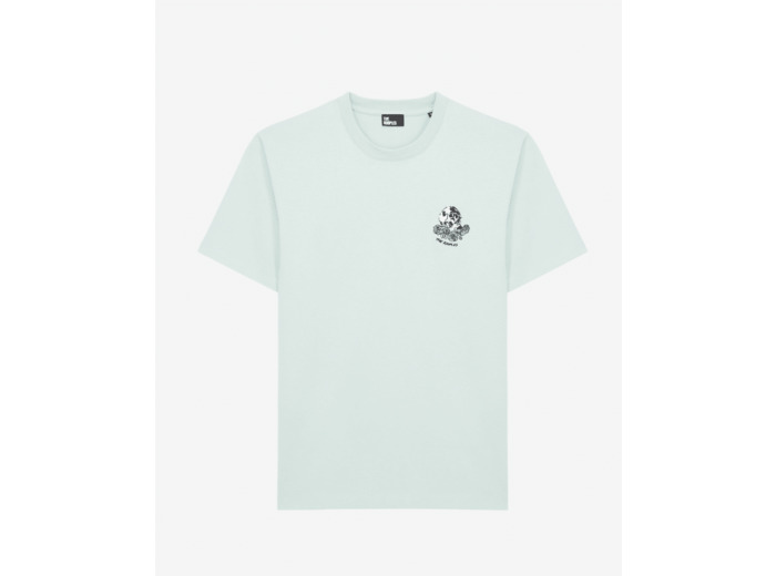 T-Shirt Manches Courtes Broderie Skull ocean