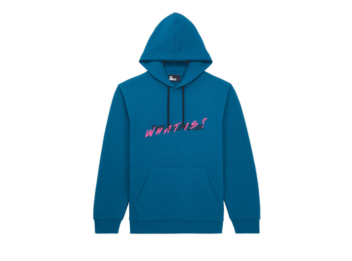 Sweat Hoodie What Is medium blue