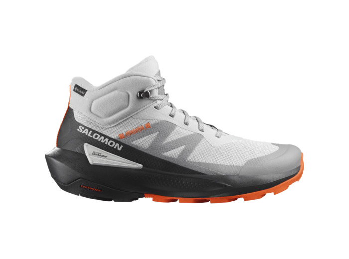 Elixir Activ Mid Gtx - Chaussures De Randonnée Glacier Gray Phantom Dragon Fire