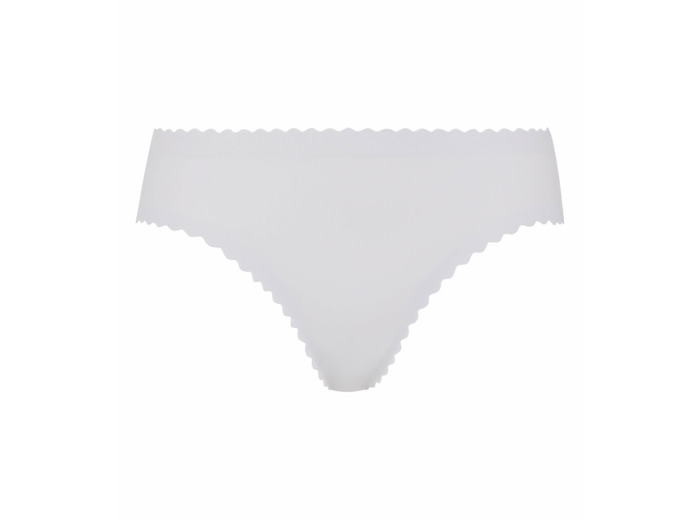 Culotte blanche en microfibre Body Touch Dim