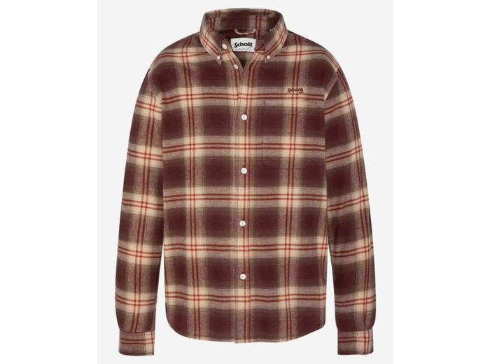 chemise a carreaux SHREDFORD SCHOTT