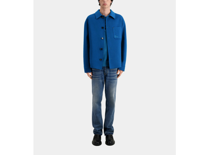 Blouson Double Face medium blue