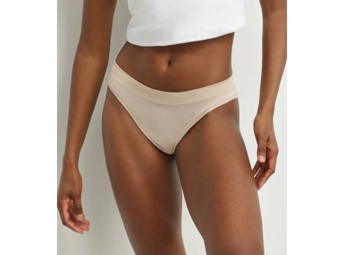 Culotte femme en coton modal Nude Dim Comfort Collection