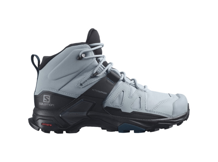 X Ultra 4 Mid Wide Gtx - Chaussures De Randonnée Quarry Black Legion Blue