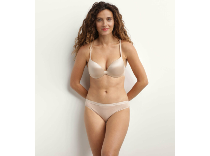 Soutien-gorge femme push-up microfibre Nude Dim Comfort Collection