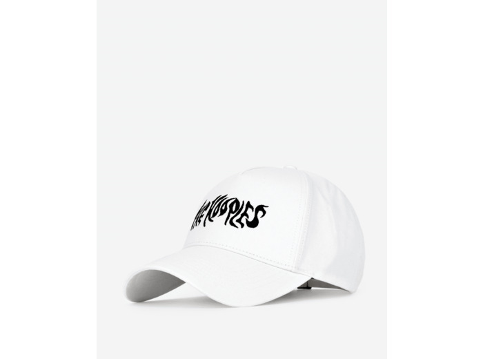 Casquette En Coton Avec Logo Brodé white