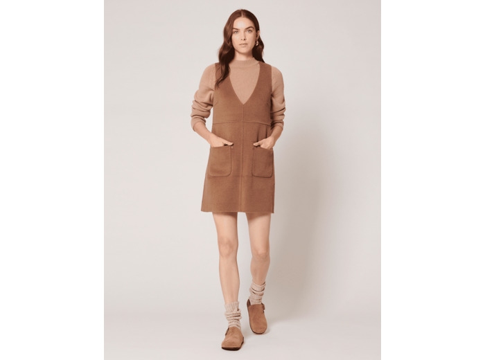 Robe Rutany Camel en Laine