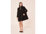 Manteau Marin Noir en Laine