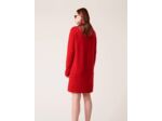 Robe Rhem Robe pull à col montant zippé rouge