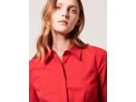 Chemise Camille Rouge en Coton