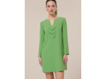 Robe Rhea Vert en Polyester