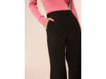 Pantalon Primavera noire en laine froide